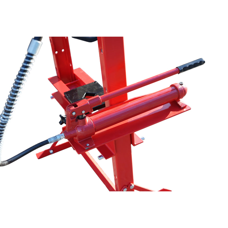 Pressa idraulica 12T, apertura regolabile 0-918mm, corsa pistone 0-146mm