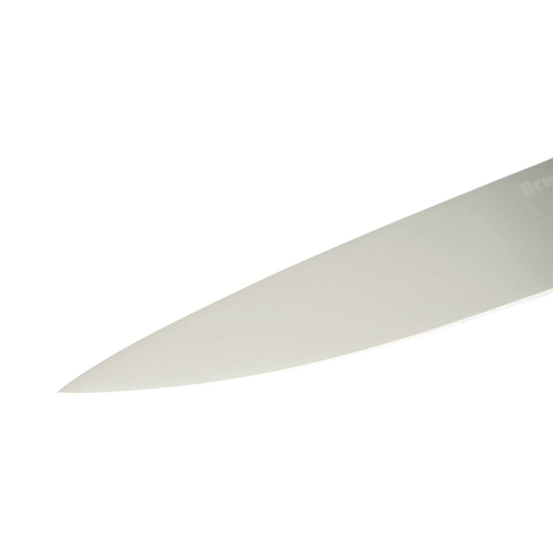 Coltello da chef professionale da 20 cm, lama in acciaio 5Cr15MoV, manico in POM nero Breckner Germany