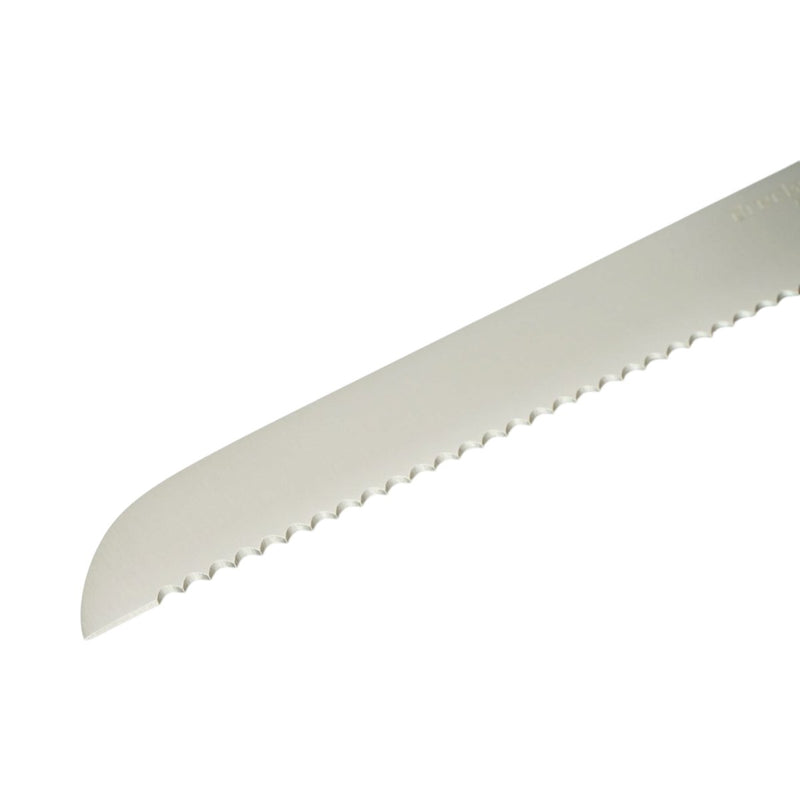 Coltello professionale per pane da 22 cm, lama in acciaio 5Cr15MoV, manico in ABS nero Breckner Germany