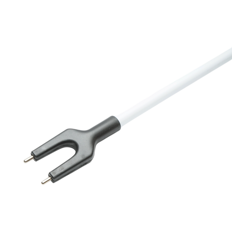Pungolo elettrico per bestiame (1100 V) con batteria ricaricabile da 8,4 V e 2200 mAh, indicatore di carica e asta da 80 cm.