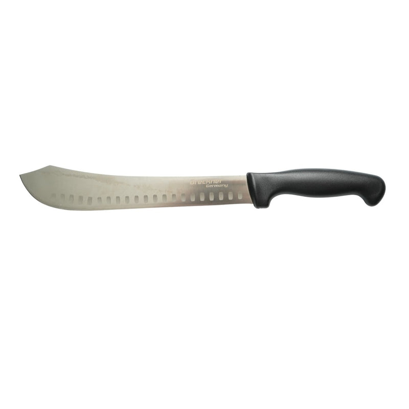 Set professionale di 5 coltelli da macellaio con custodia, lama in acciaio 5Cr15MoV, manico in PP nero Breckner Germany