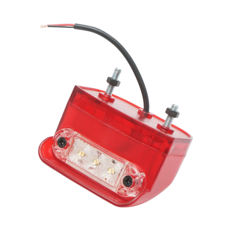 Luce targa a LED 12V-24V – 3 LED, 78,5x50 mm Breckner Germany