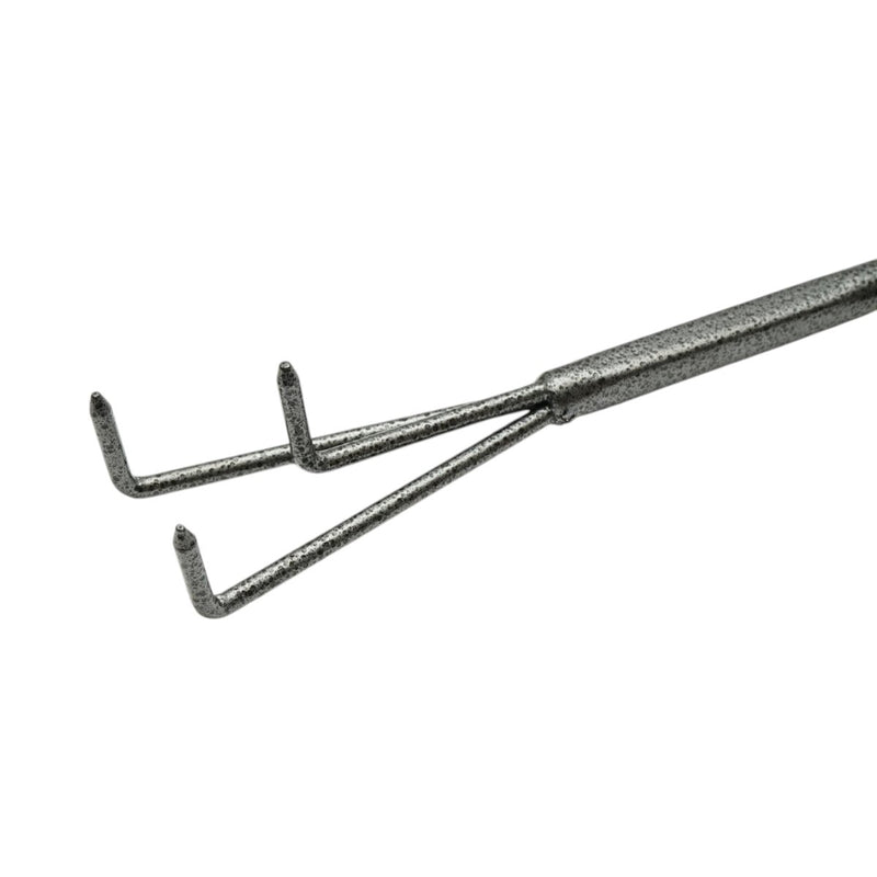 Cultivatore da giardino a 3 punte Crownman (acciaio al carbonio, 65x370 mm) con impugnatura ergonomica in PP