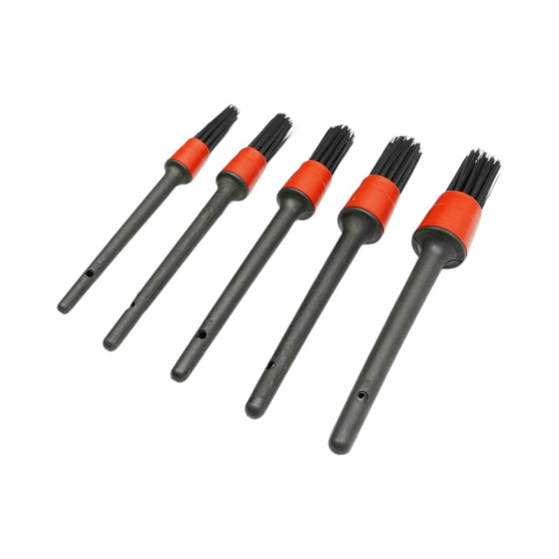 Set di 5 spazzole per la pulizia e i dettagli degli interni auto (20-40 mm) Breckner Germany