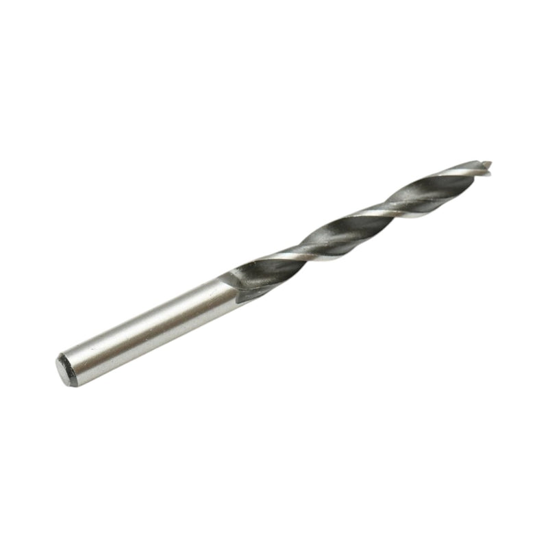 Set di 5 punte elicoidali per legno in acciaio HCS (3–10 mm) con attacco cilindrico Breckner Germany
