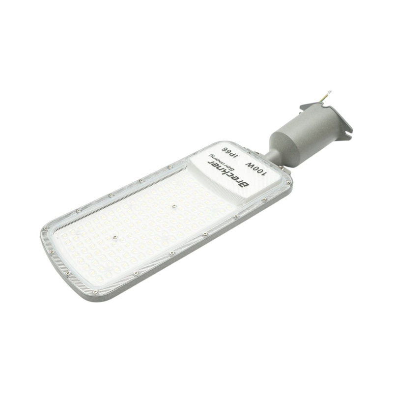 Lampione stradale LED da 100 W, 100-265 V, 6500 K, 11000 lm, montaggio su palo, 470x155x25 mm, IP66 Breckner Germany
