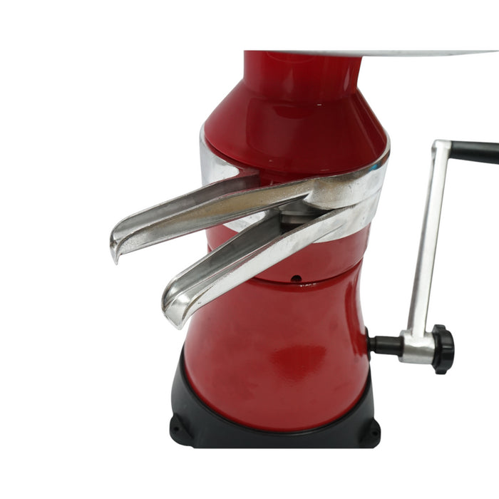 Separatore di panna dal latte o per scrematura manuale, recipiente in alluminio da 5L, capacità 80L/h.