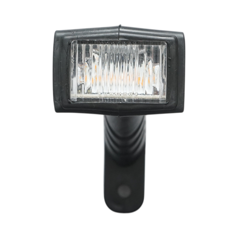Set di luci di ingombro laterali a LED con braccio, 12V-24V, 3 funzioni (rosso-bianco-giallo), 140 mm Breckner Germany