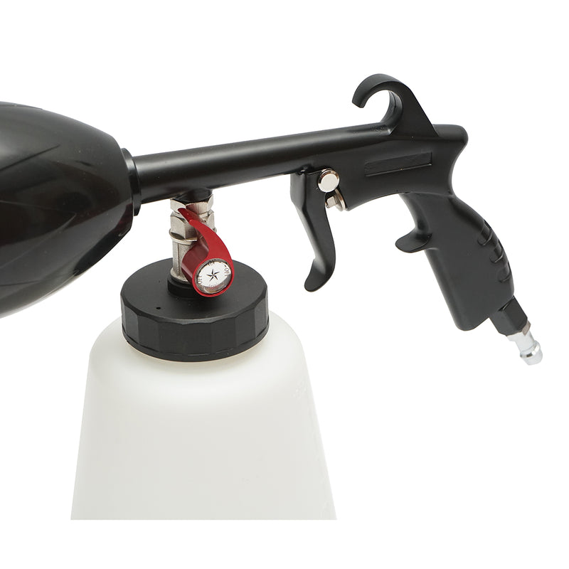 Pistola pneumatica a schiuma attiva con serbatoio da 1 litro Breckner Germany