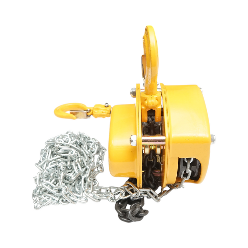 Paranco manuale a catena da 3 m, portata massima 1000 kg, gancio di sicurezza da 1 t Breckner Germany