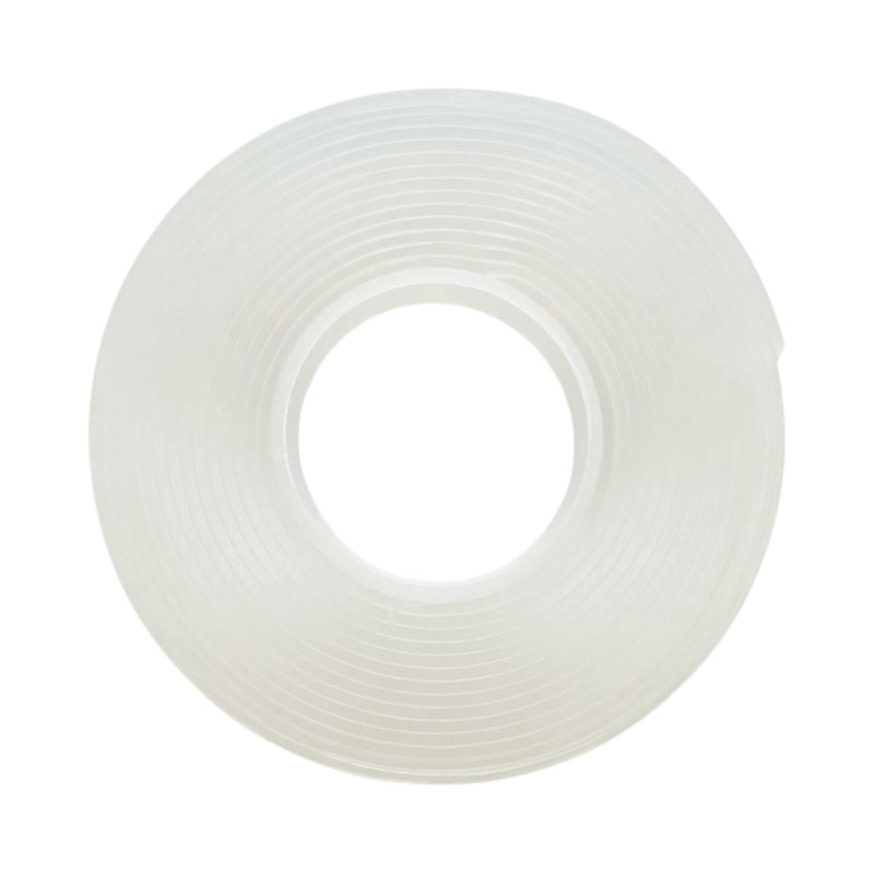 Nastro biadesivo nano trasparente Crystal HighPower, riutilizzabile, 30 mm x 3 m
