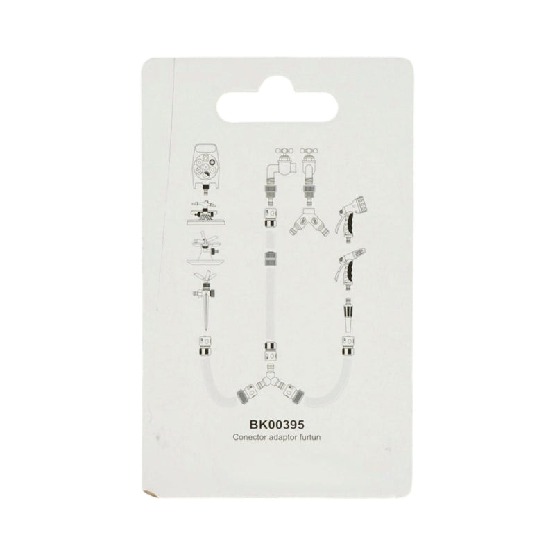 Adattatore per rubinetto (3/4"–1") e raccordo rapido da 3/4" per tubo da giardino Breckner Germany
