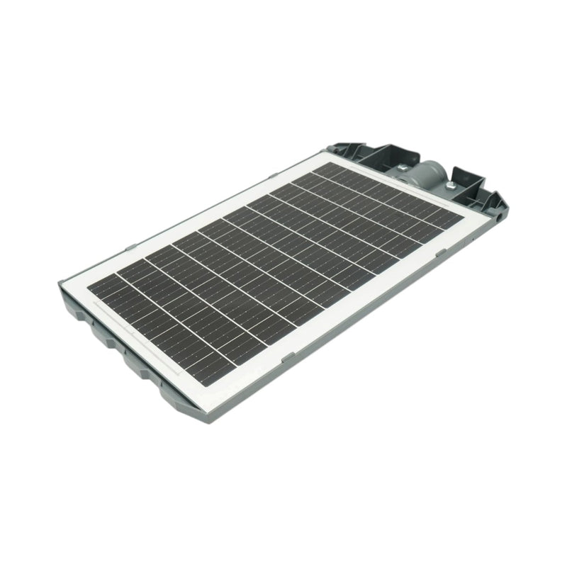 Lampione stradale solare a LED da 200 W con pannello solare da 17 W, batteria LiFePO4 da 10.000 mAh, sensore di movimento, telecomando e supporto per palo (IP65) Breckner Germany