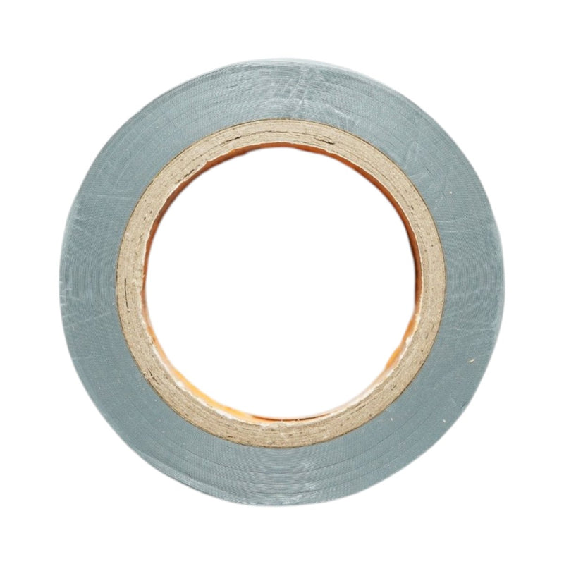 Nastro isolante in vinile grigio 19 mm x 9 m – Ignifugo, alta resistenza (qualità superiore AAA+)