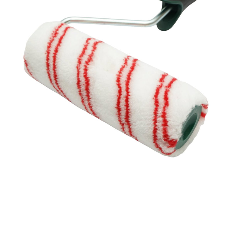 Rullo in poliestere da 18 cm, diametro 70 mm, altezza pelo 18 mm, impugnatura ergonomica bimateriale (soft-grip) Breckner Germany