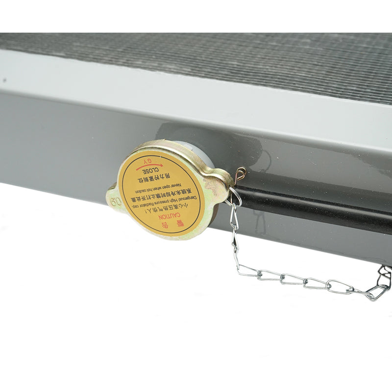 Radiatore di raffreddamento acqua per minipala caricatrice frontale Case IH 1825, 1825B, dimensioni 460,4 × 469,9 mm, codice OEM 109612A2.