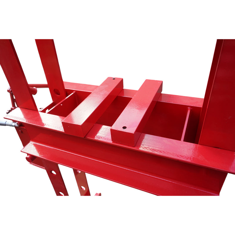 Pressa idraulica 30T, apertura regolabile 0-820mm, corsa pistone 0-160mm