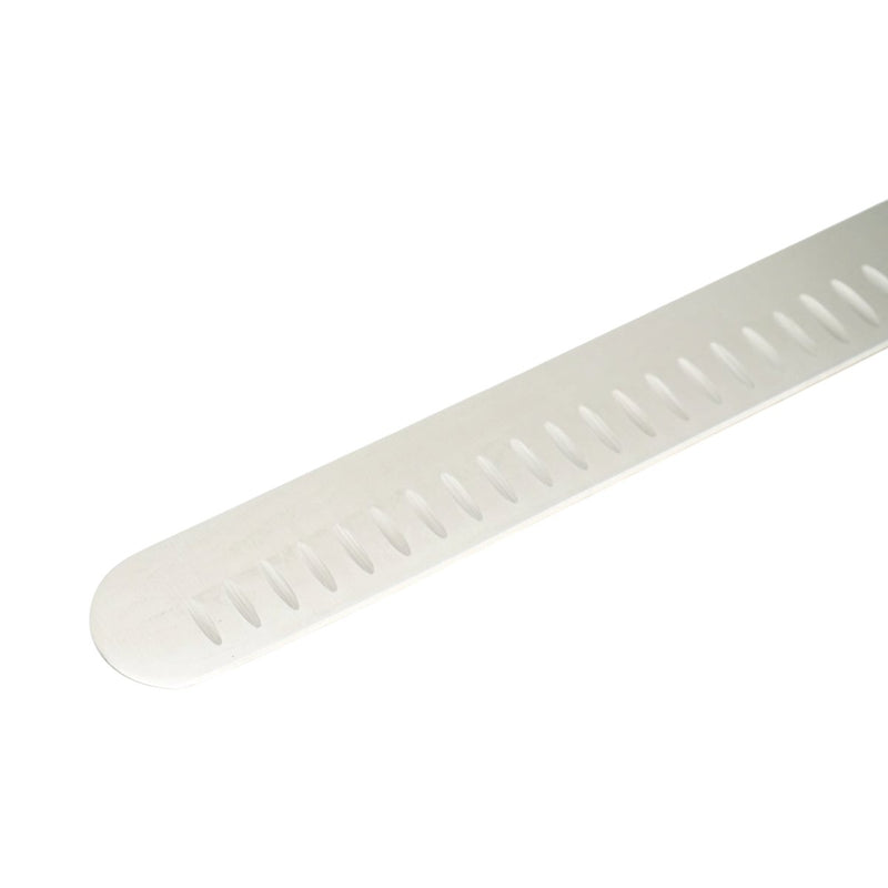 Coltello professionale da 30 cm per affettare il brisket, lama alveolata in acciaio 5Cr15MoV, manico in PP nero Breckner Germany