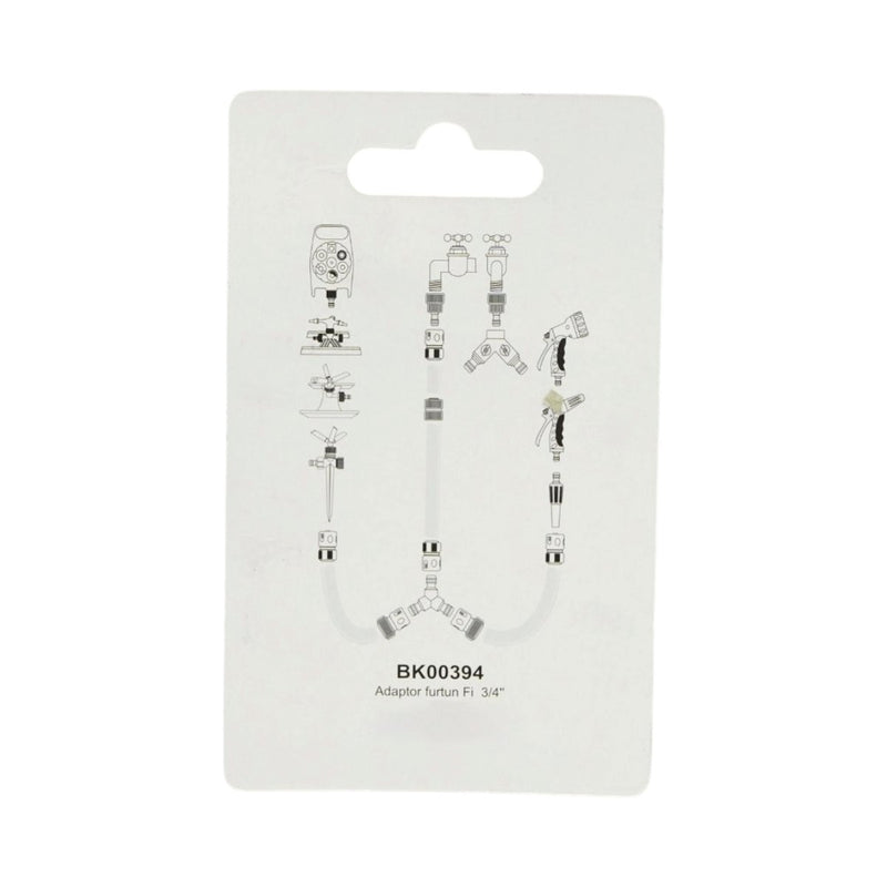 Adattatore per tubo da giardino da 3/4", raccordo a innesto rapido da 3/4" Breckner Germany