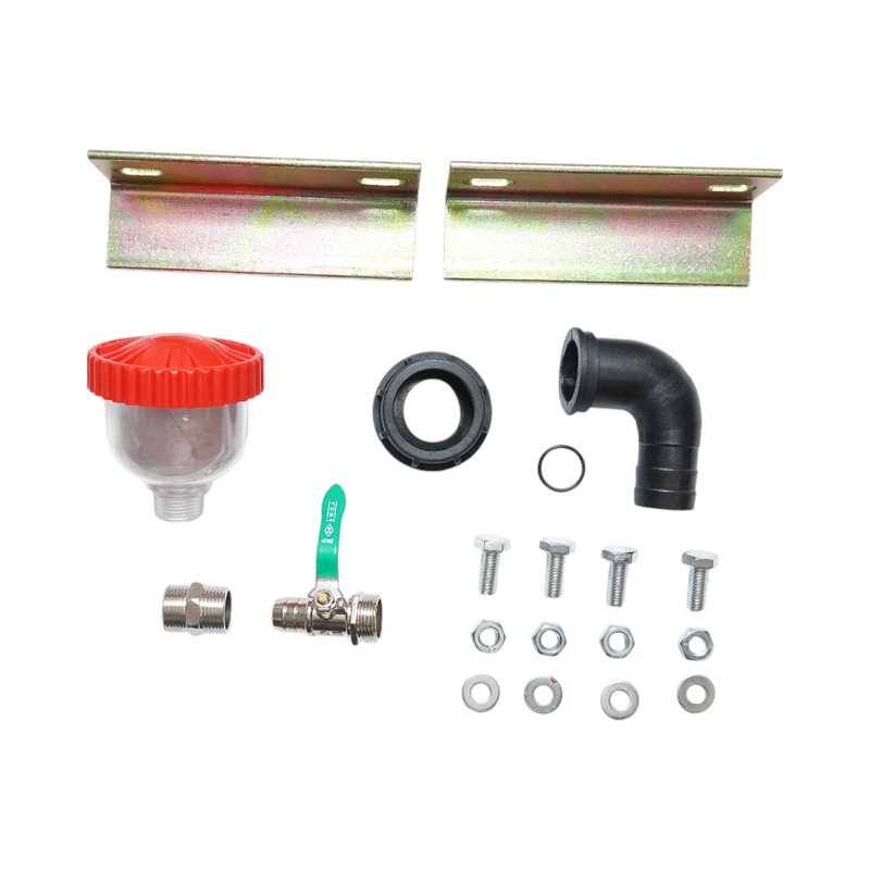 Pompa a 4 membrane (Z=6/8,4 mm), portata 120 l/min, 25 bar, per irroratrice (compatibile con modelli polacchi)