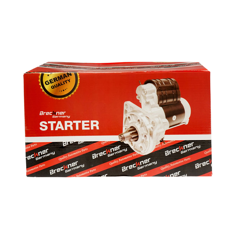 Motorino di avviamento 24V / 4 kW con pignone Bendix Z=9 per Fiat 314, 315, 411, 415, 441. Breckner Germany