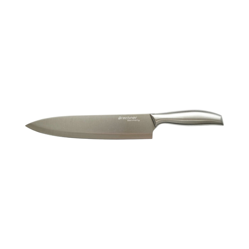 Set di coltelli da cucina da 16 pezzi con ceppo in legno, forbici e acciaino; lame in acciaio 3Cr13, manici in acciaio 18/0. Breckner Germany