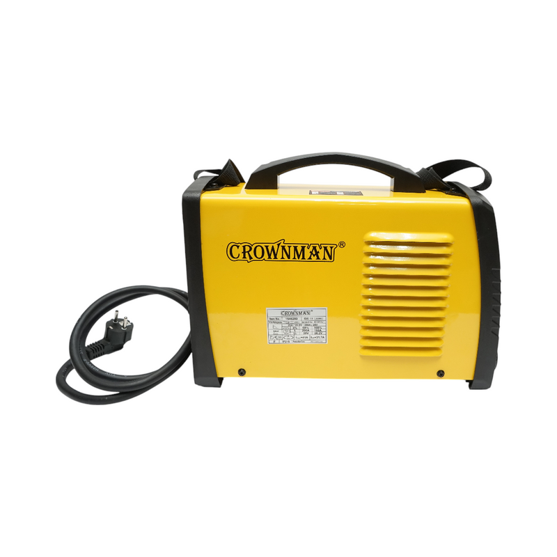Saldatrice a inverter 20–200 A, 220 V MMA, per elettrodi da 1,6–5 mm, Crownman