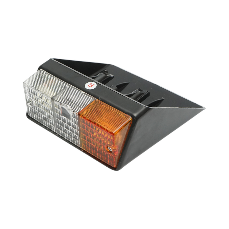 Set di indicatori di direzione anteriori e luci di posizione a 12V (sinistro/destro) per Deutz-Fahr, codice OEM 11002402A