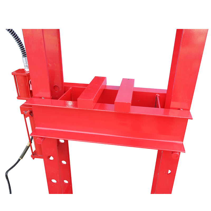 Pressa idraulica 30T, apertura regolabile 0-820mm, corsa pistone 0-160mm