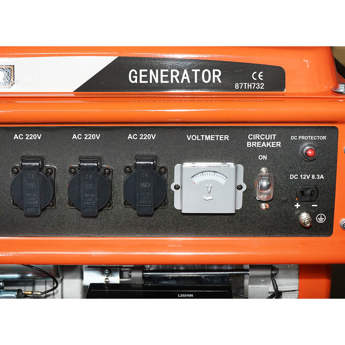 Generatore elettrico 220V, 5,5KW a benzina Thor