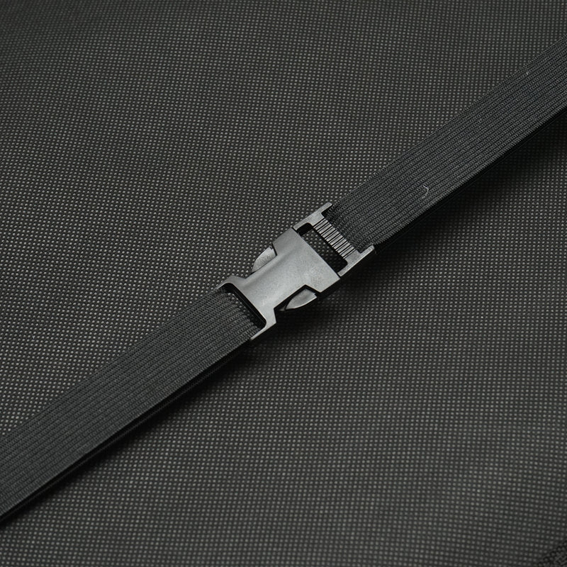 Coprisedile universale 104x45 cm nero-rosso Breckner Germany