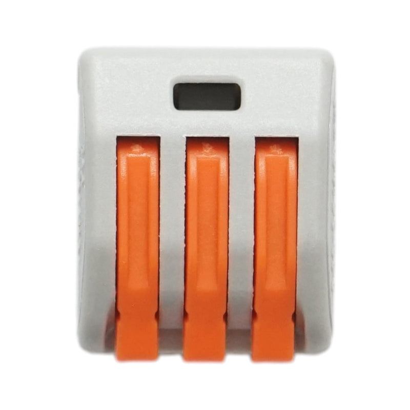 Connettore rapido per cavi elettrici 3 poli, 0,08-4 mm², 32 A, 250 V Longroad