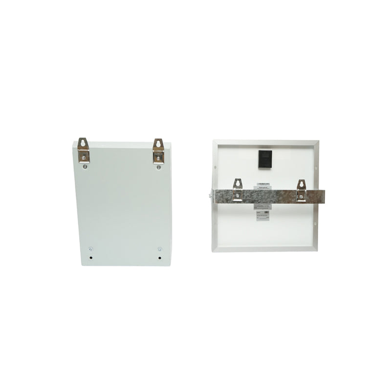 Pannello solare da 30 W con custodia esterna in metallo per elettrificatore e batteria (IP65) Breckner Germany