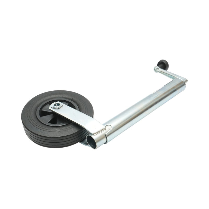 Ruotino di manovra per rimorchio 200x50 mm, diametro tubo 48 mm, regolabile 570-800 mm, carico massimo 136 kg Breckner Germany