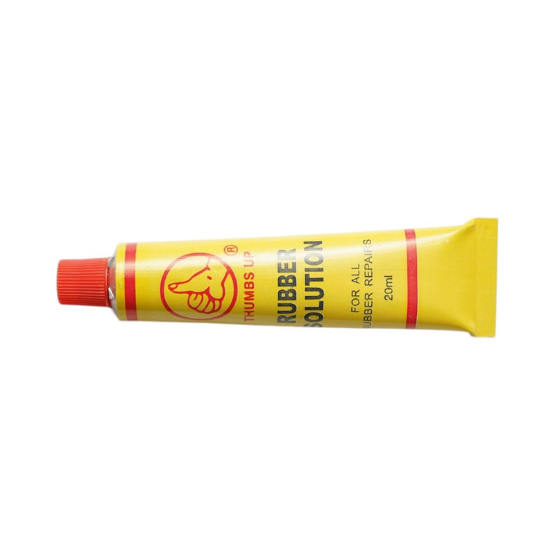 Set di 8 toppe ovali per la vulcanizzazione di pneumatici e camere d'aria (50x100 mm) + 1 tubetto di adesivo (20 ml)