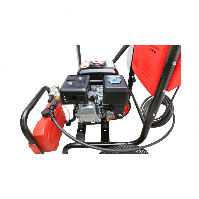 Idropulitrice a scoppio Thor da 7 CV, 200 bar, portata 500 l/h, con tubo e pistola