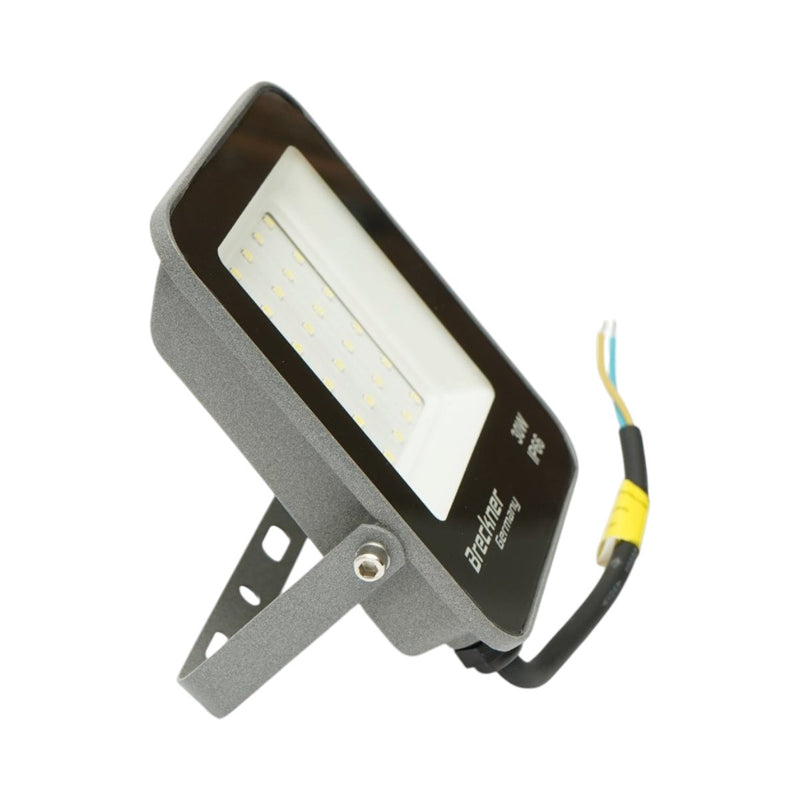 Proiettore LED 30W, 220V, 6500K, 2700lm, fascio largo, 135x115x28mm, IP66 Breckner Germany
