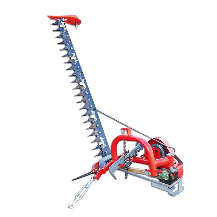 Falciatrice laterale con lama doppia, larghezza 1,6 m, 18–30 CV, cardano incluso