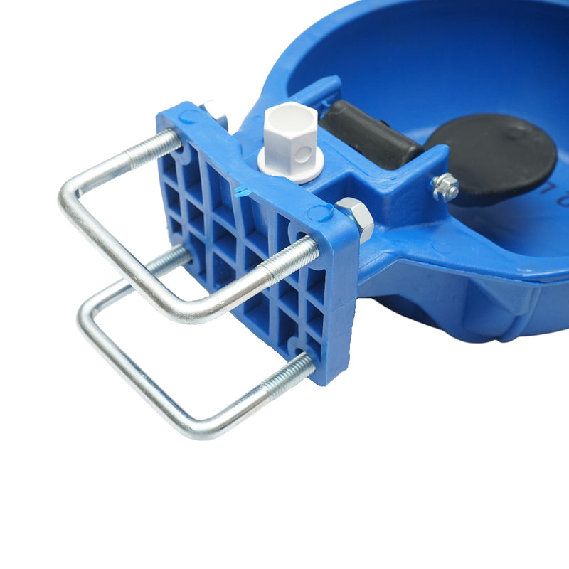 Abbeveratoio in plastica ultra resistente – 2 L Colore: blu Dimensioni: 300 × 240 × 85 mm