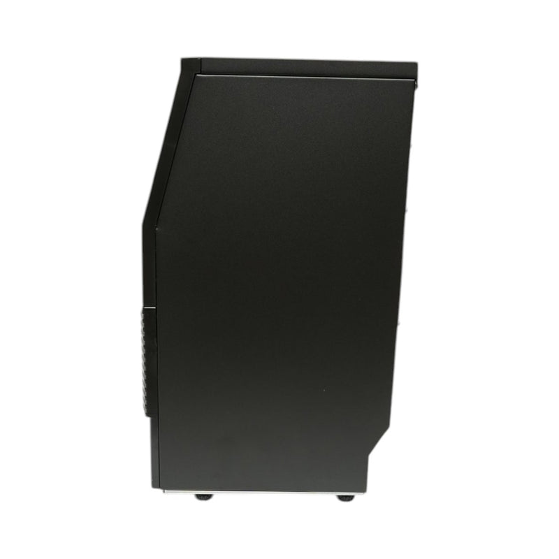 Macchina professionale per il ghiaccio, capacità di produzione 40 kg/24 ore, serbatoio dell'acqua da 3,5 L, collegamento diretto alla rete idrica, cestello di raccolta da 4 kg, funzione di autopulizia, display LCD.