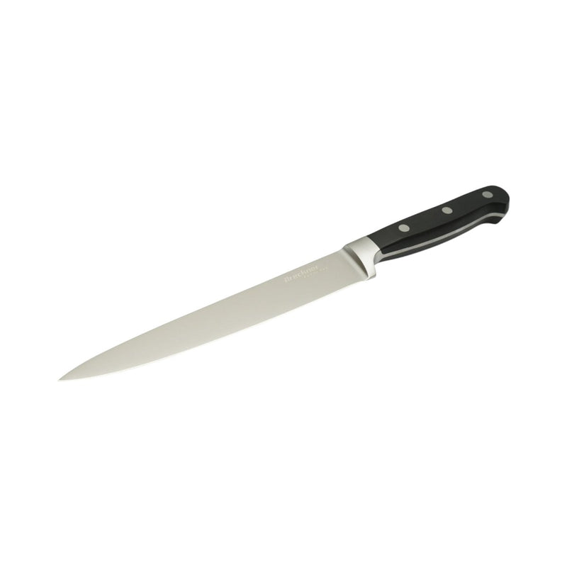 Set di 4 coltelli da cucina professionali, lama in acciaio 5Cr15MoV, manico in ABS nero Breckner Germany