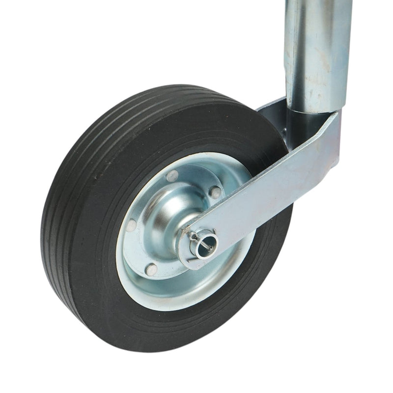 Ruotino di manovra per rimorchio 200x50 mm, diametro tubo 48 mm, regolabile 650-800 mm, carico massimo 136 kg Breckner Germany