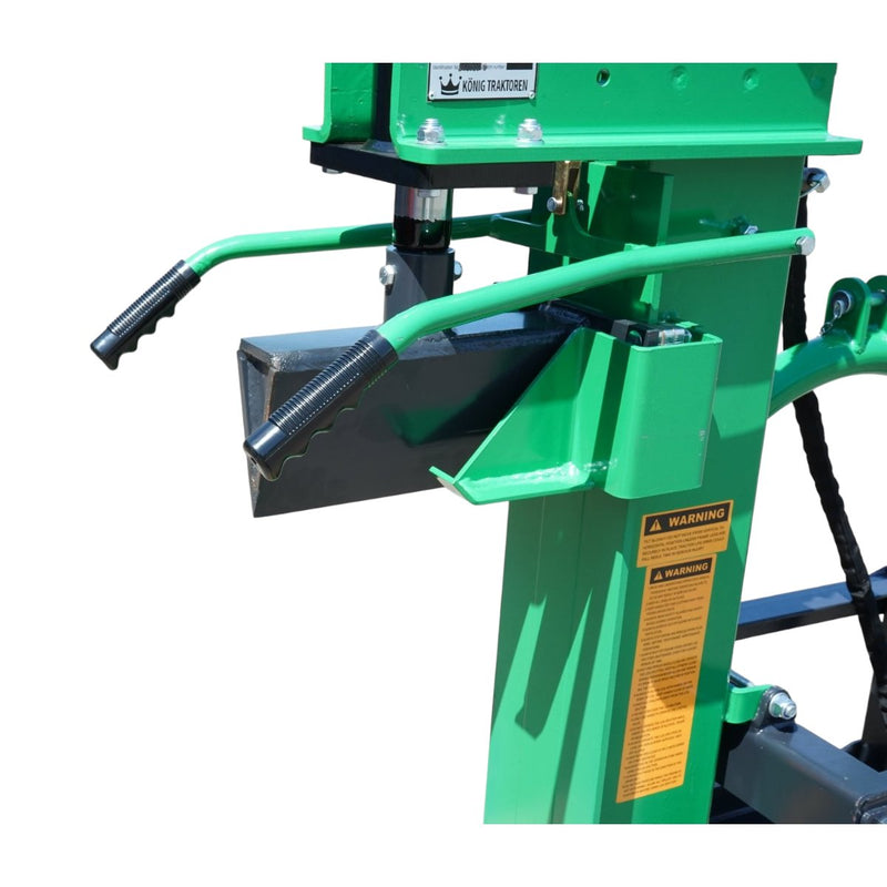 Spaccalegna verticale/orizzontale 18T, lunghezza tronco 650 mm, attacco a 3 punti CAT I, potenza trattore 15-55 CV KONIG TRAKTOREN