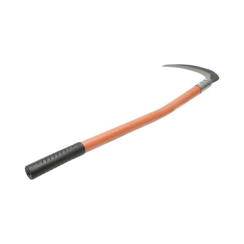 Falce professionale a manico lungo (55 cm) con lama curva (32 cm) Breckner Germany