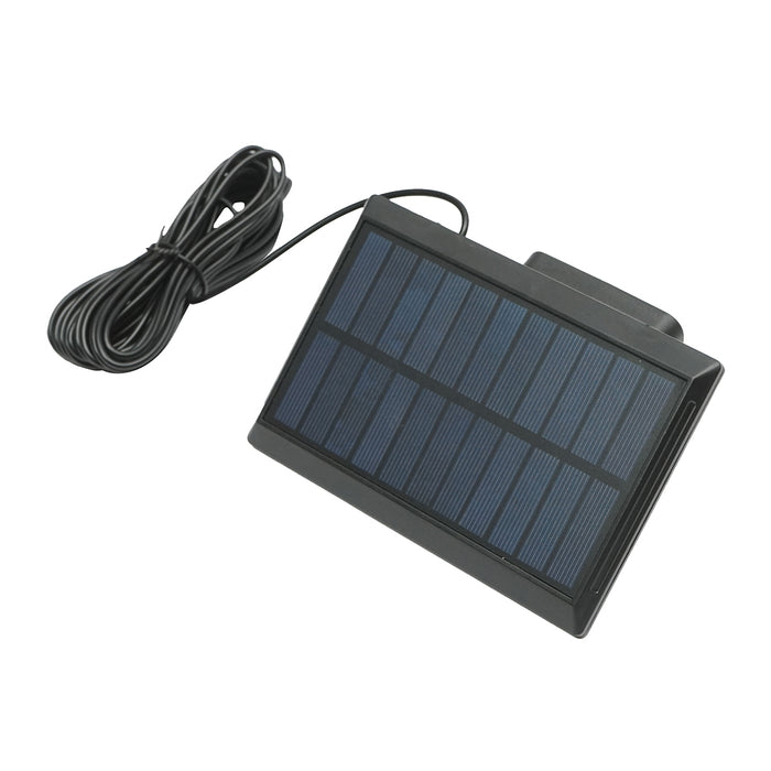 Lampada LED con pannello solare telecomandato e batteria 2400mAh, IP65