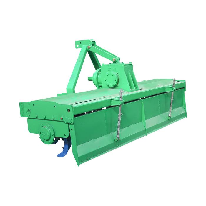 FRESATRICE AGRICOLA PER TRATTORE 200 cm, 58 lame, attacco a 3 punti, 60-90 CV, albero cardanico incluso, Zappatrice per trattore