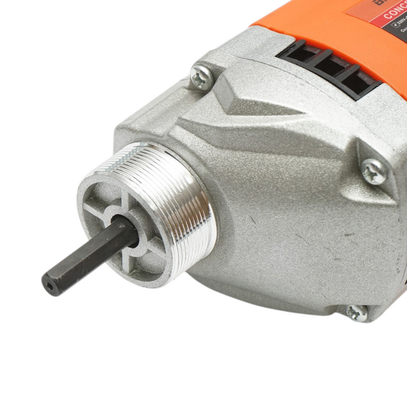 Vibratore elettrico portatile per calcestruzzo 1600 W, 220 V, albero flessibile da 2 m, testa da 35 mm, 5000 giri/min Breckner Germany