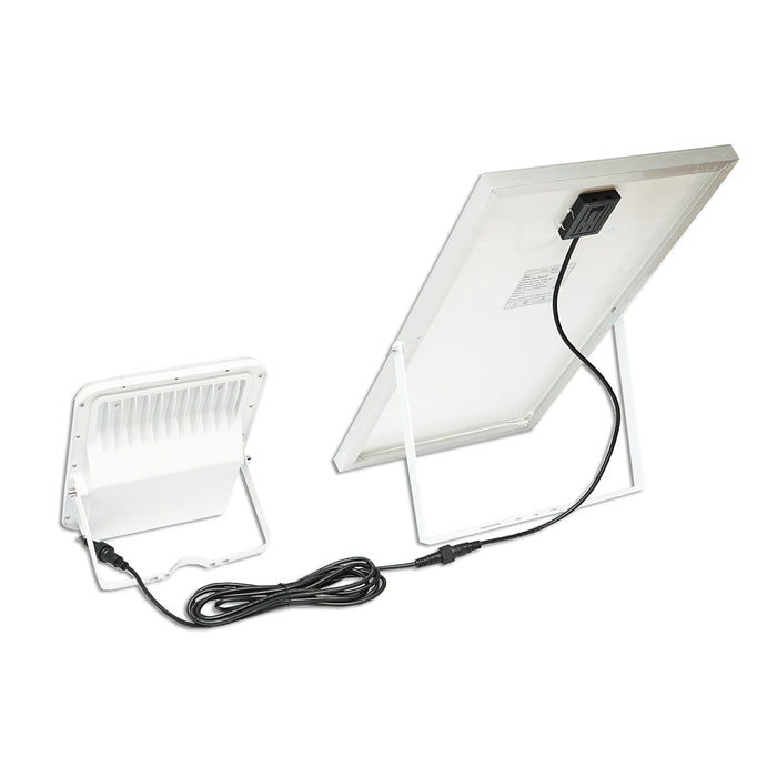 Lampada LED da 20W con telecamera wifi 2MP e pannello solare da 35W, batteria da 3,2V/30Ah