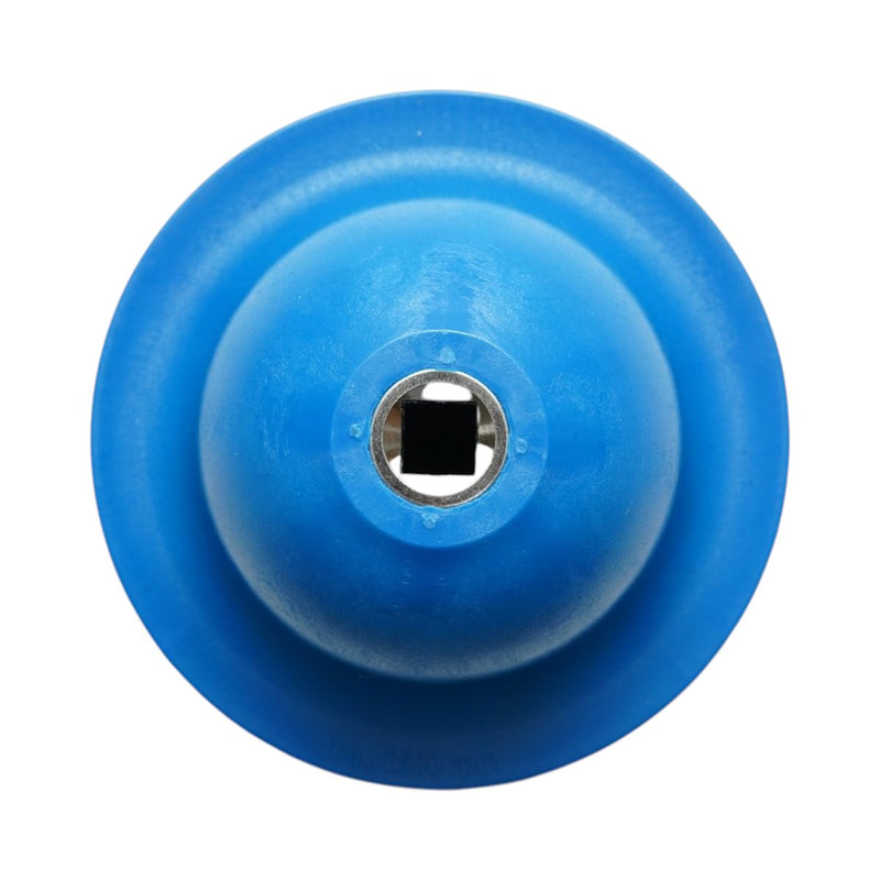 Spazzola da 150 mm per la pulizia dei mozzi ruota, attacco quadro da 1/2 pollice, set da 2 pezzi