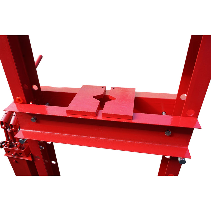 Pressa idraulica 20T, apertura regolabile 0-900mm, corsa pistone 0-130mm